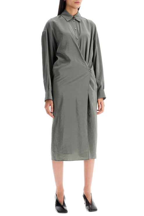 Lemaire asymmetric shirt dress