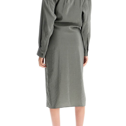 Lemaire asymmetric shirt dress