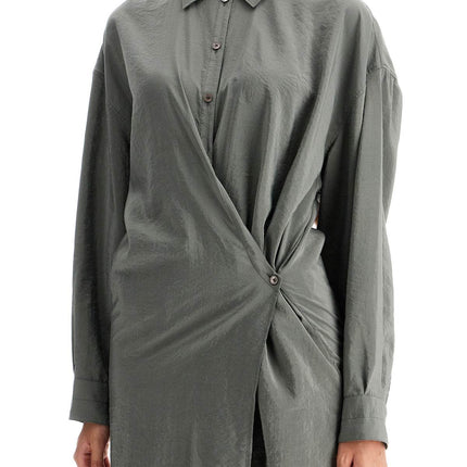 Lemaire asymmetric shirt dress