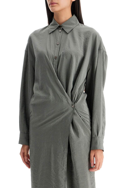 Lemaire asymmetric shirt dress