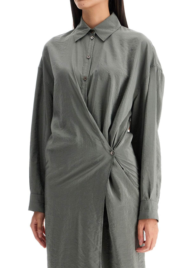 Lemaire asymmetric shirt dress