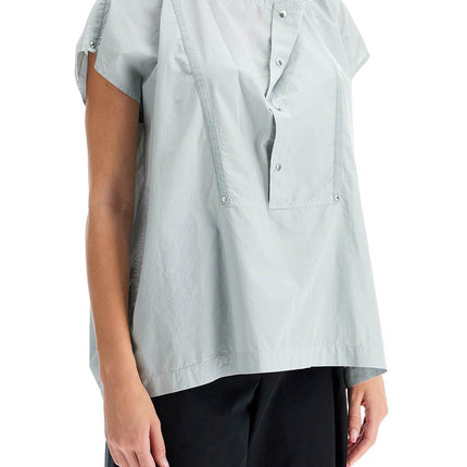 Lemaire blouse with draped neckline and - Grey