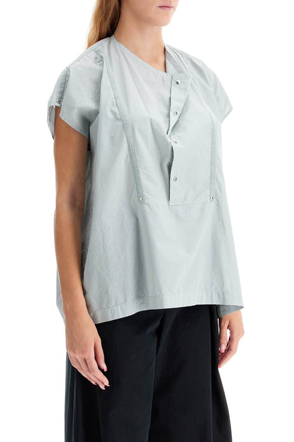 Lemaire blouse with draped neckline and - Grey