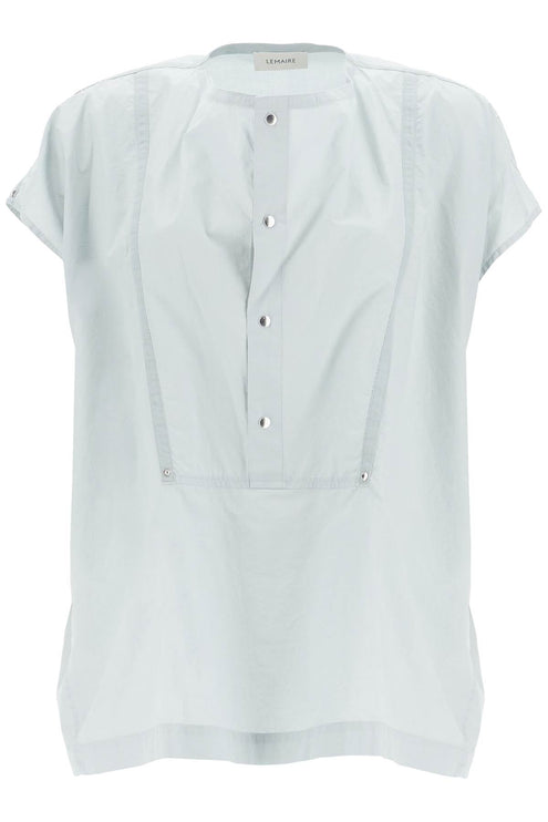 Lemaire blouse with draped neckline and - Grey