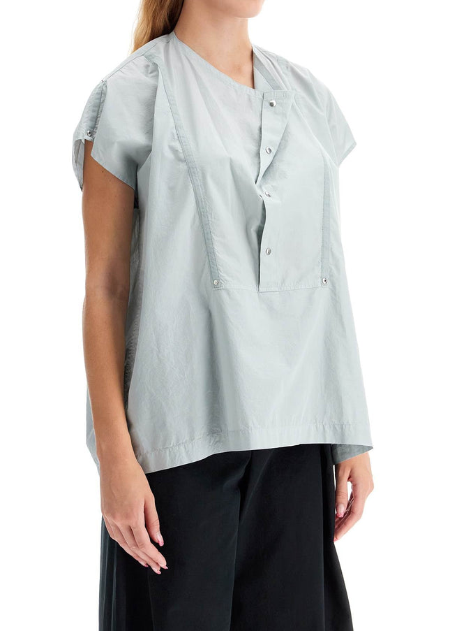 Lemaire blouse with draped neckline and