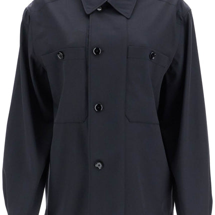 Lemaire double-breasted twill oversh