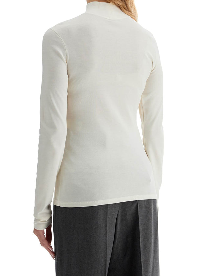 Lemaire lightweight jersey top with turtle neck