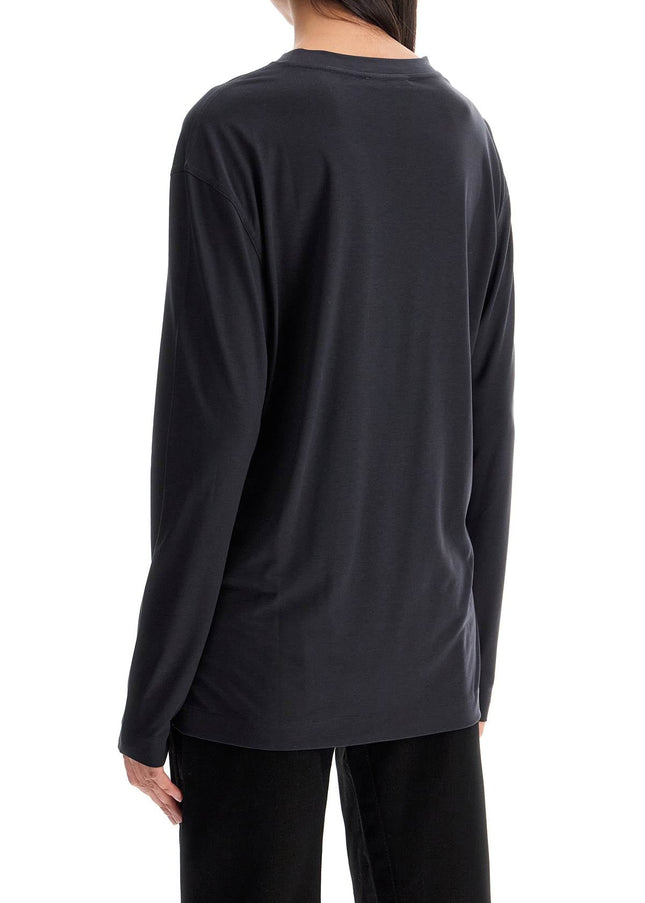 Lemaire long-sleeved silk t-shirt for