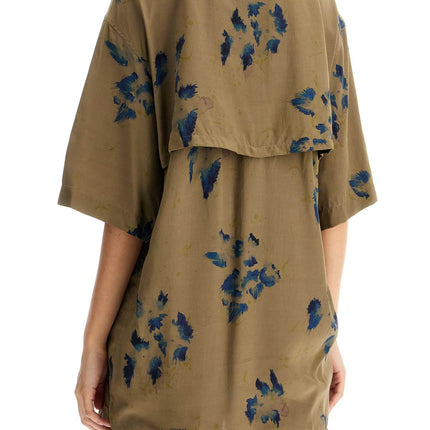 Lemaire oversized floral shirt