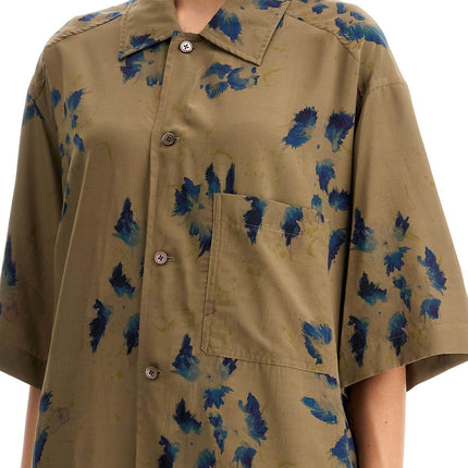 Lemaire oversized floral shirt