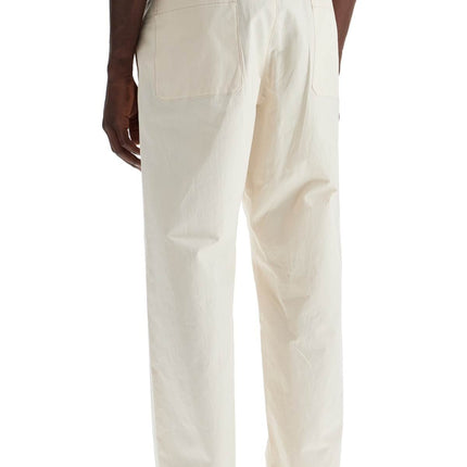 Lemaire straight-cut pants with belt