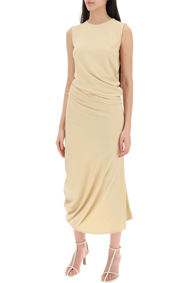 Lemaire twisted midi dress - Beige