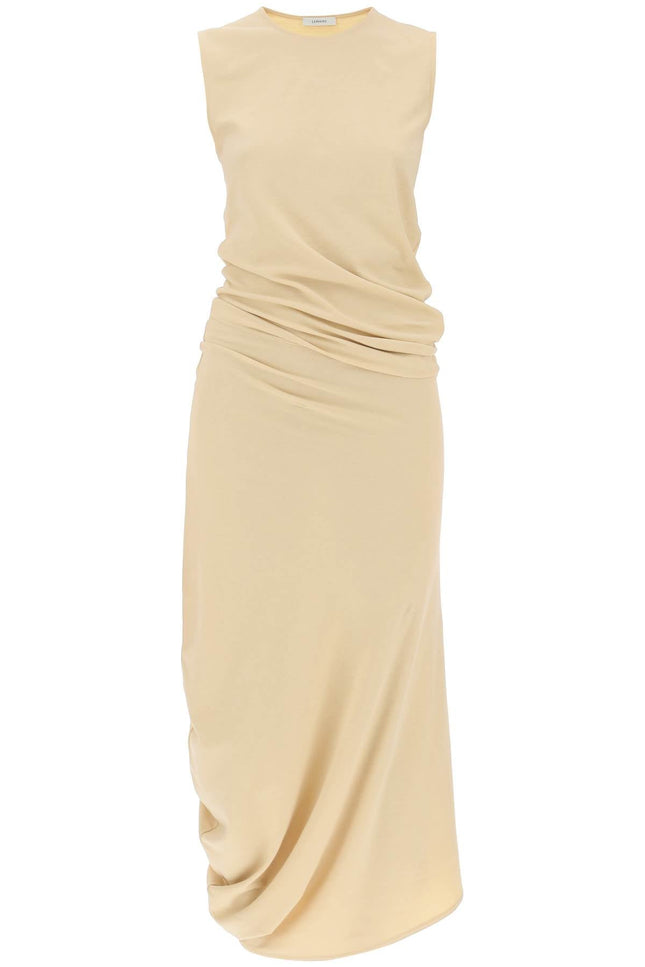 Lemaire twisted midi dress - Beige