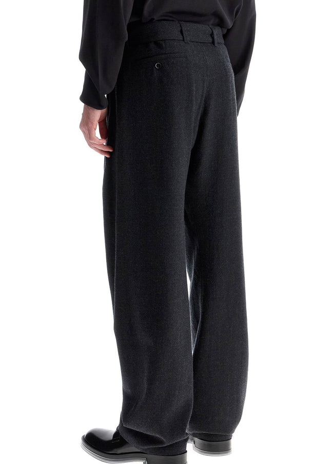 Lemaire twisted pants with belt.