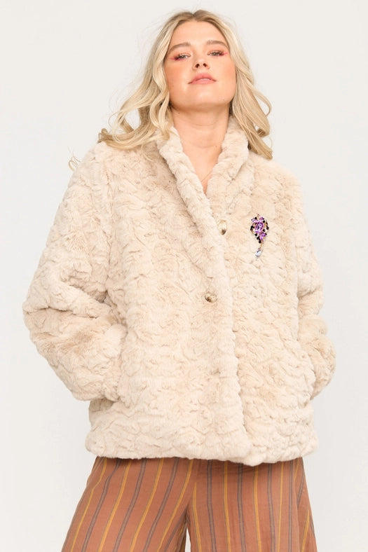 Lezly Fur Jacket