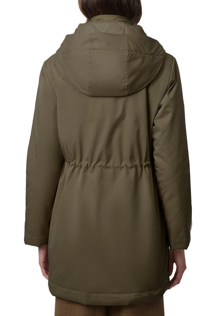 Lightweight Hooded Rain Coat Olive