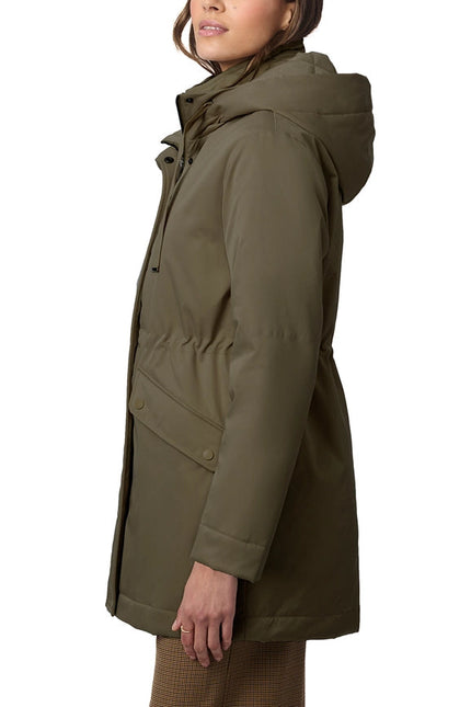 Lightweight Hooded Rain Coat Olive