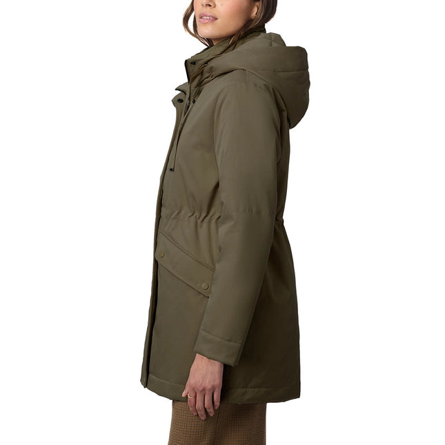 Lightweight Hooded Rain Coat Olive