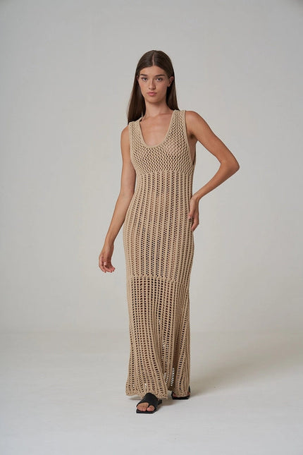 Lila Open Knit Dress