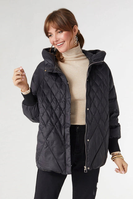 Londyn Relaxed Down Quilted Jacket