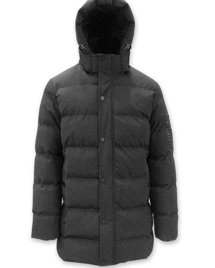 Long Quilted Puffer Jacket