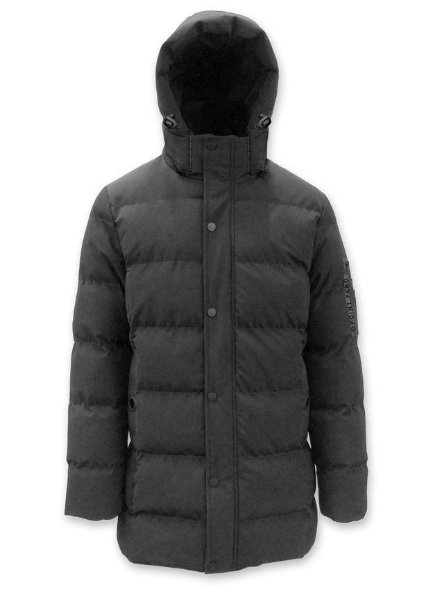 Long Quilted Puffer Jacket