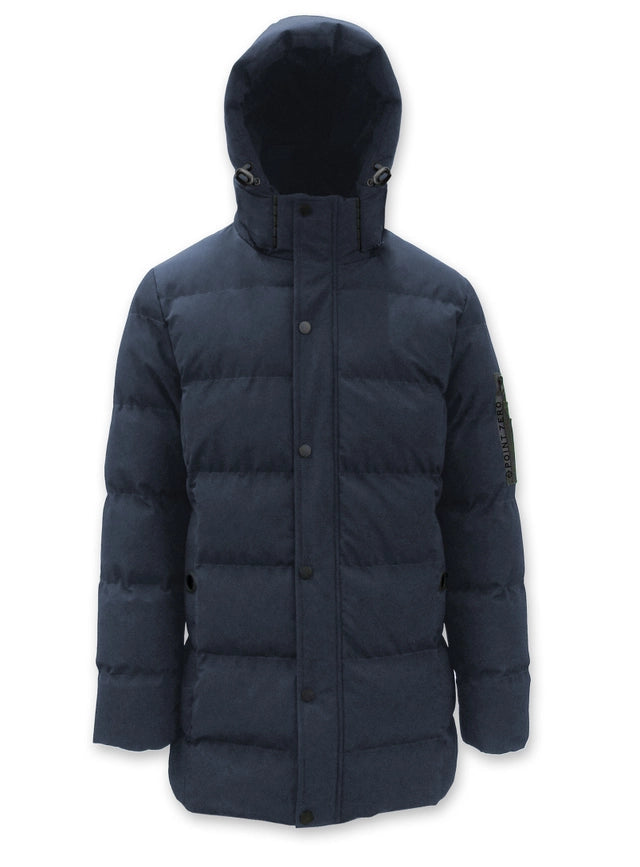 Long Quilted Puffer Jacket