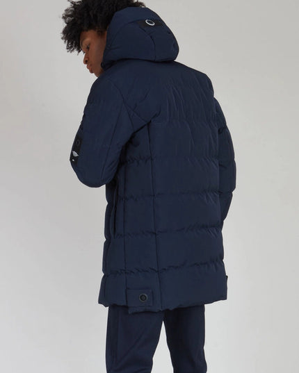 Long Quilted Puffer Jacket