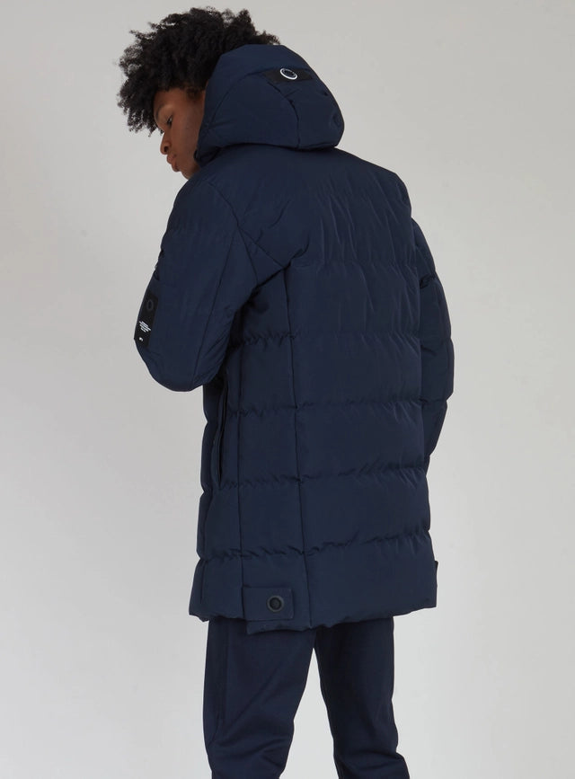 Long Quilted Puffer Jacket