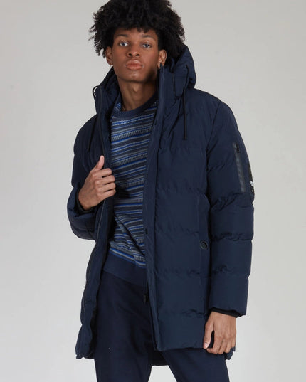 Long Quilted Puffer Jacket