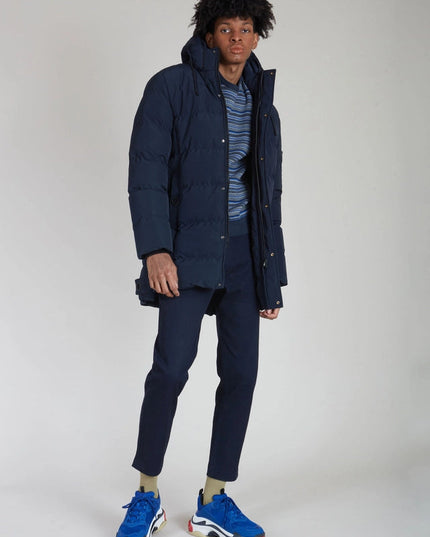 Long Quilted Puffer Jacket