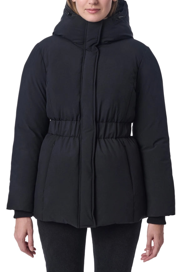 Long Walker Puffer Coat Black