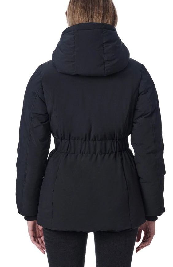 Long Walker Puffer Coat Black