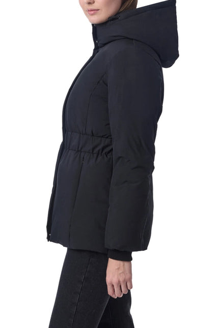 Long Walker Puffer Coat Black