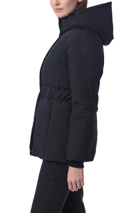 Long Walker Puffer Coat Black