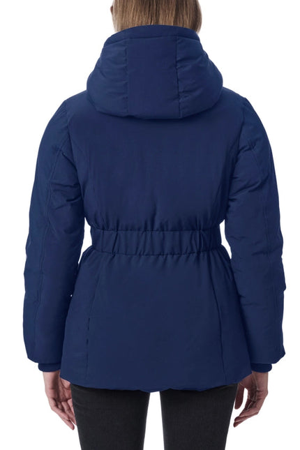 Long Walker Puffer Coat Navy