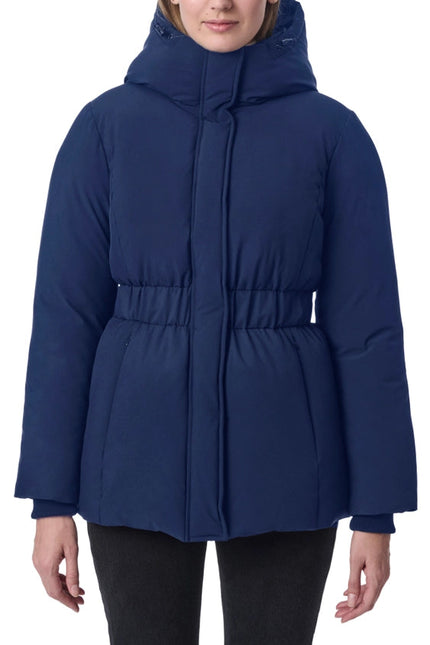 Long Walker Puffer Coat Navy