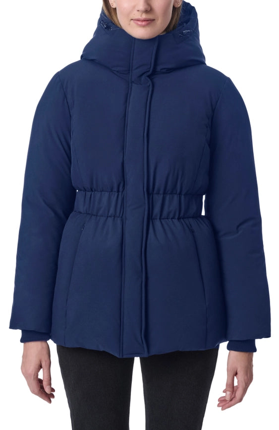 Long Walker Puffer Coat Navy