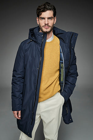 Long parka NEVADA MAN Blue