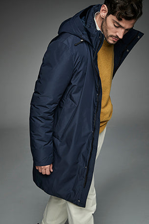 Long parka NEVADA MAN Blue