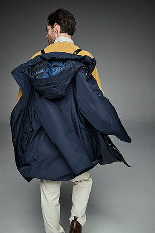 Long parka NEVADA MAN Blue