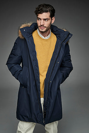 Long parka NEVADA MAN-F Navy