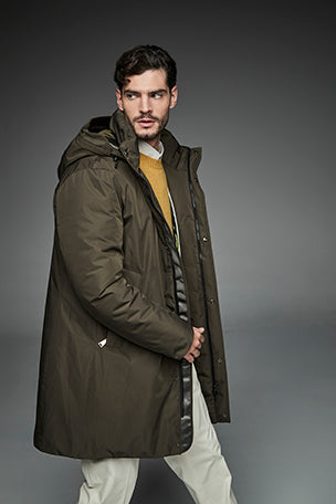 Long parka NEVADA MAN Kaki