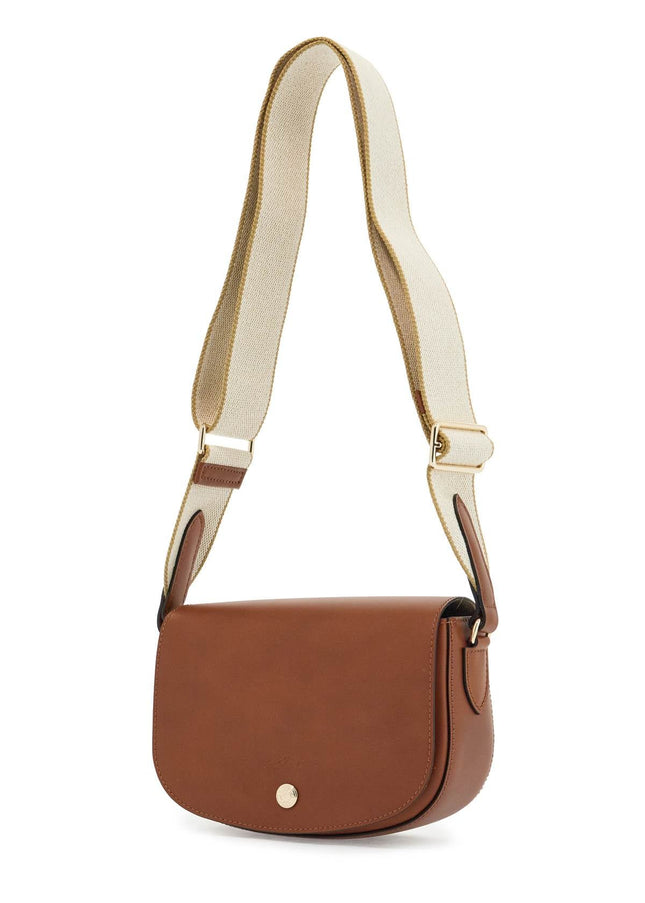 Longchamp cognac leather crossbody bag epure timeless