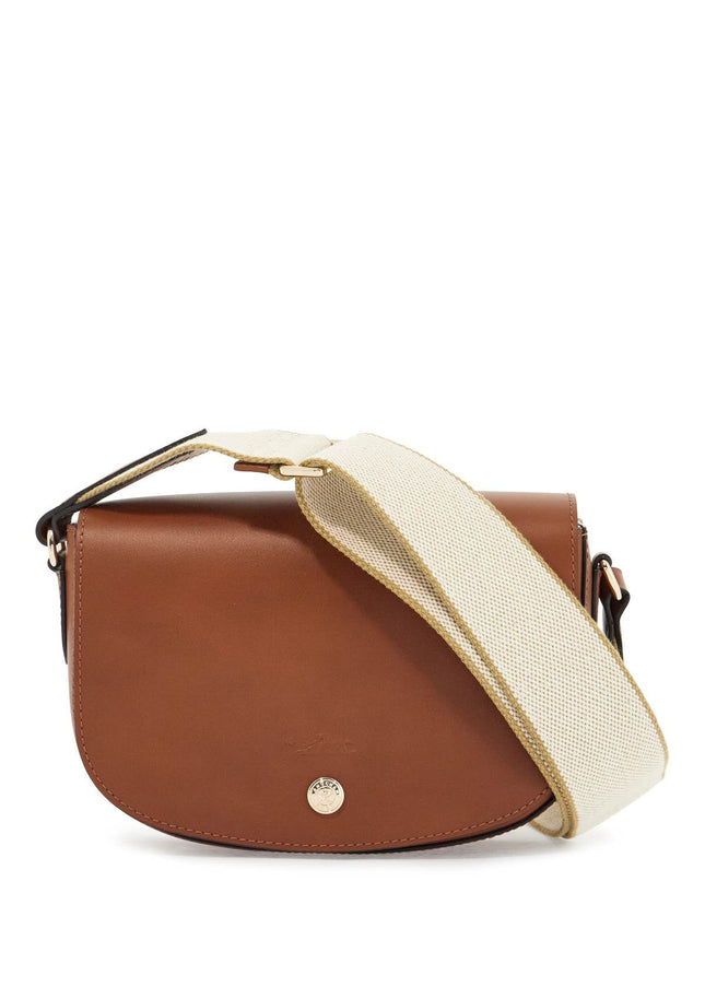 Longchamp cognac leather crossbody bag epure timeless