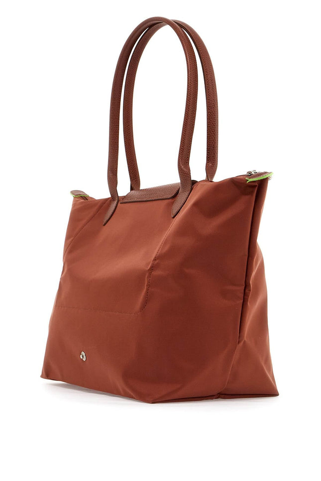 Longchamp le pliage green l tote bag - Brown