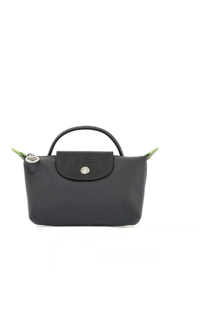 Longchamp mini green le pliage bag - Grey