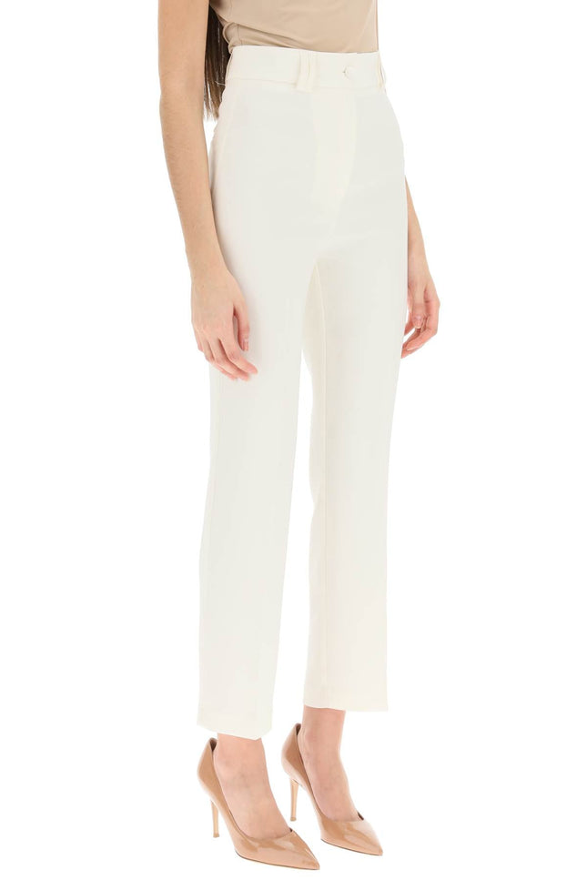 'Loulou' Cady Trousers-women > clothing > trousers-Hebe Studio-Urbanheer