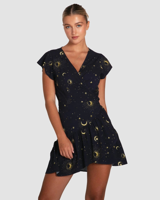 Love Shack Mini Wrap Dress