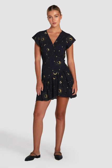 Love Shack Mini Wrap Dress